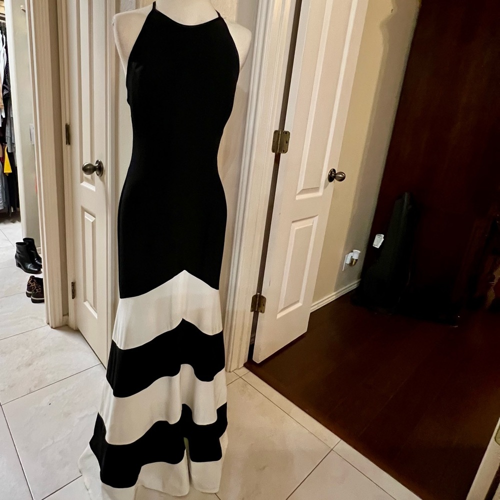 CACHE long dress.